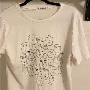 Faces Tee